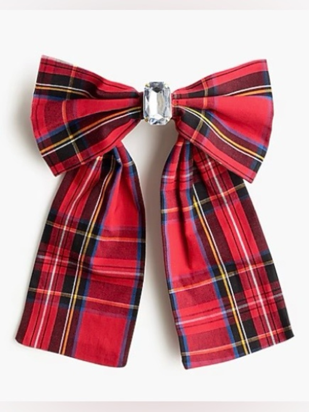 J. Crew plaid hair barrette (NWT)
